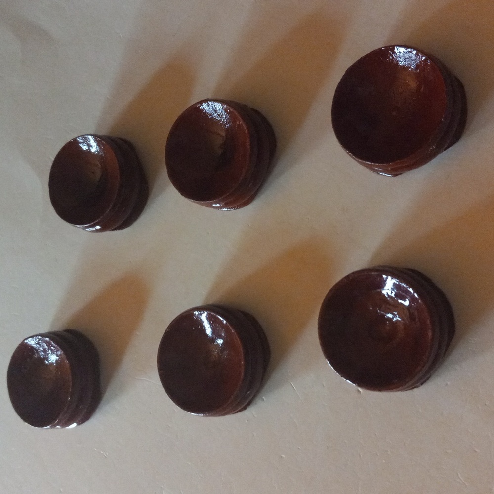 Wooden Sphere Holder.